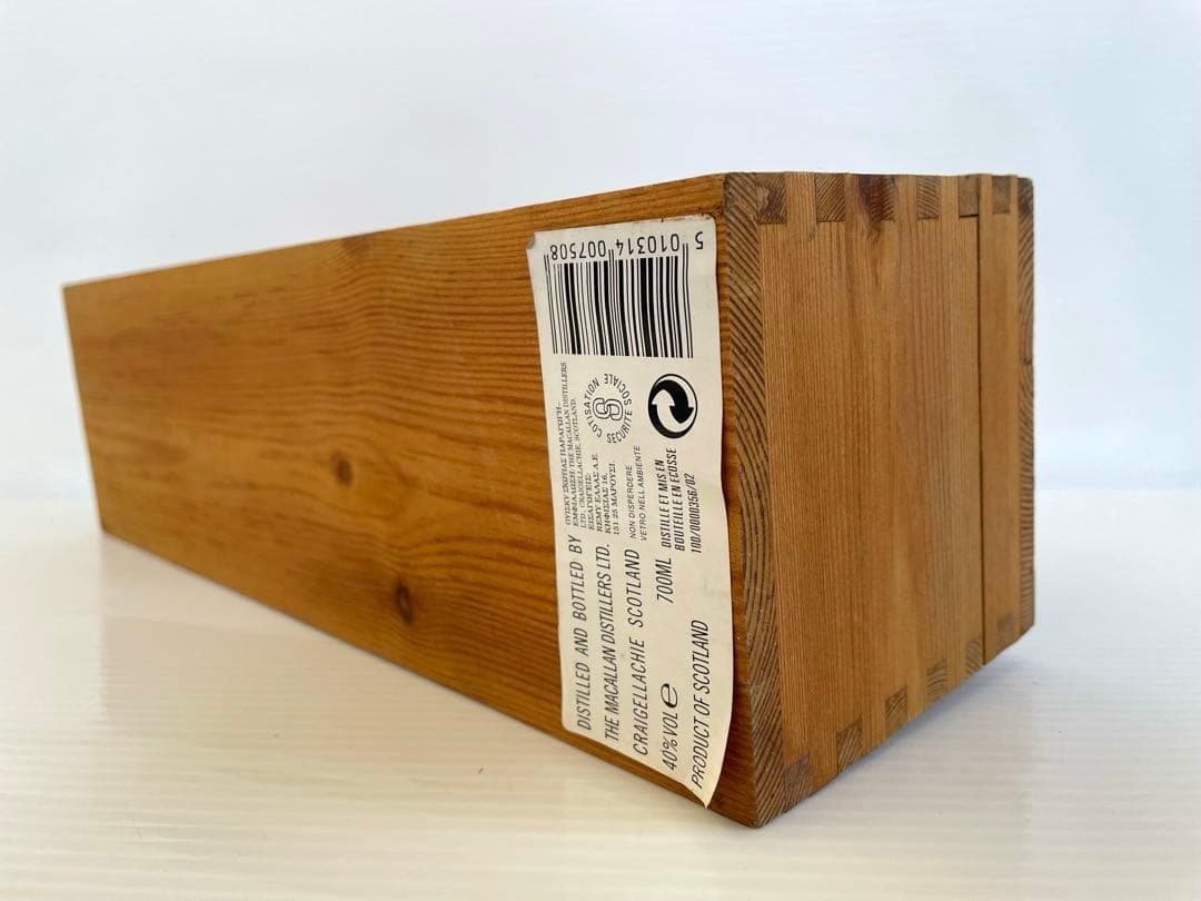 【レア】マッカラン グランレゼルバ 18年 1979年1997年 空箱 木箱