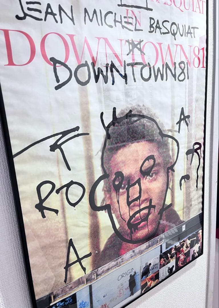 JEAN-MICHEL BASQUIAT DOWNTOWN81 ポスター