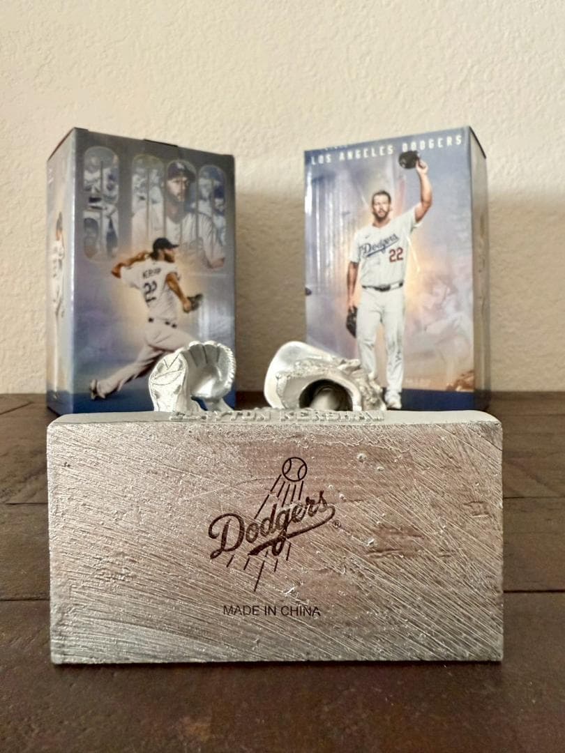 【非売品・限定品】LA Dodgers クレイトン・カーショウ ボブルヘッド