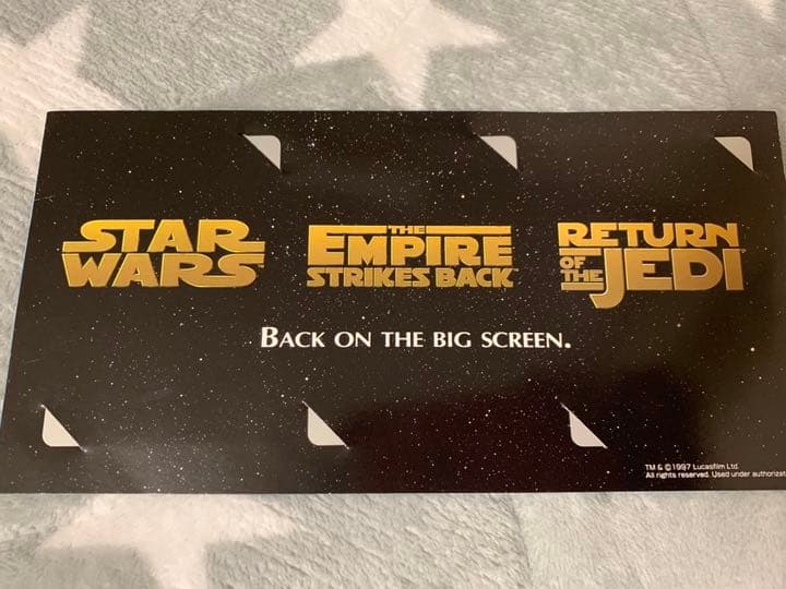 スターウォーズ【メトロカード】3部作 特別編