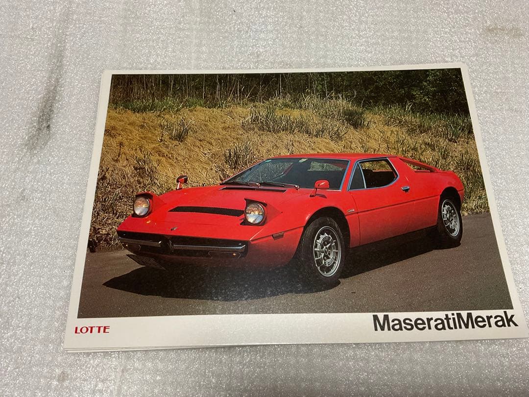 ロッテ／スーパーカー・カード31枚【同じカードが3枚ずつ有ります】