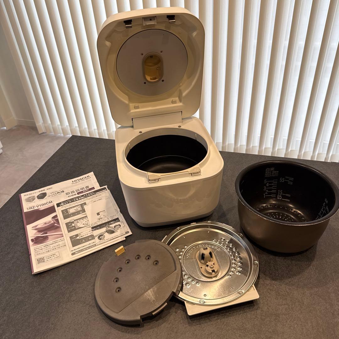 日立 炊飯器 ふっくら御膳 RZ-V100CM 定価約4万円