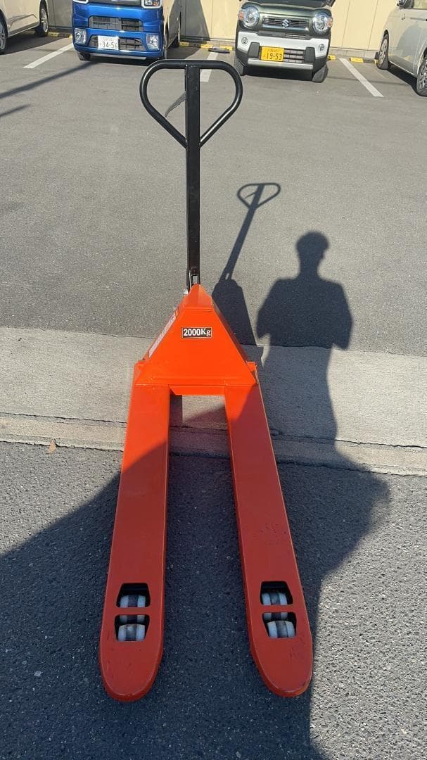 中古ハンドリフト 低床 2t 2000kg フォークリフト リフトアップ