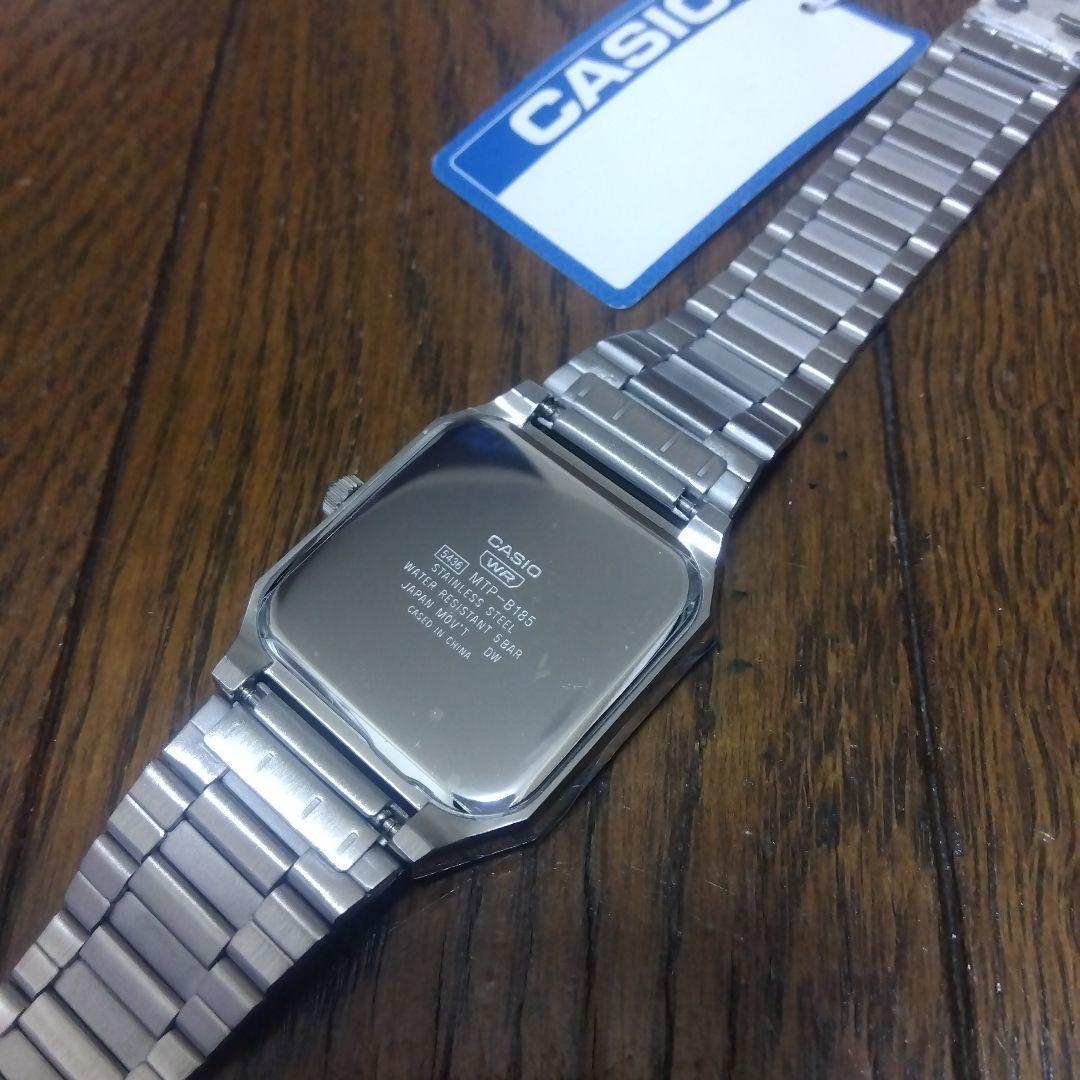 孝*様 CASIOカシオ　日本未発売モデル　スクエアケース　MTP-B185