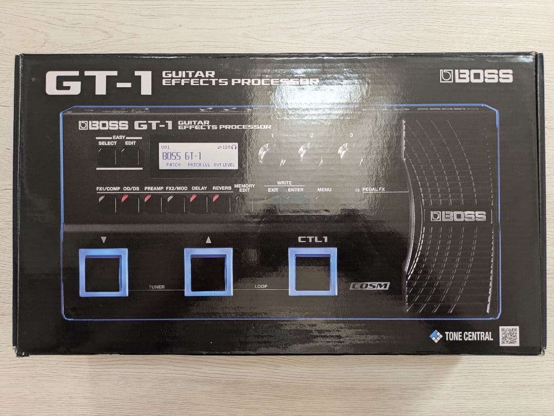 BOSS GT-1 (ZOOMアダプター付き)