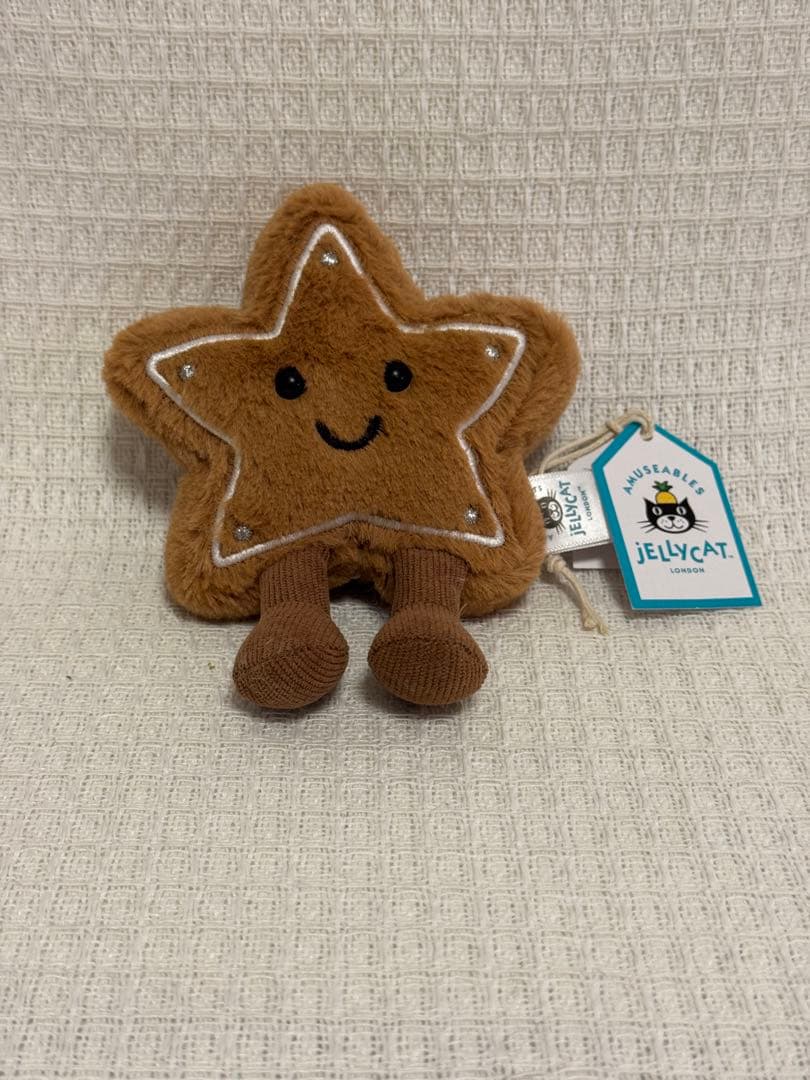 ジェリーキャット クッキー 星　スター　クリスマス　ぬいぐるみ