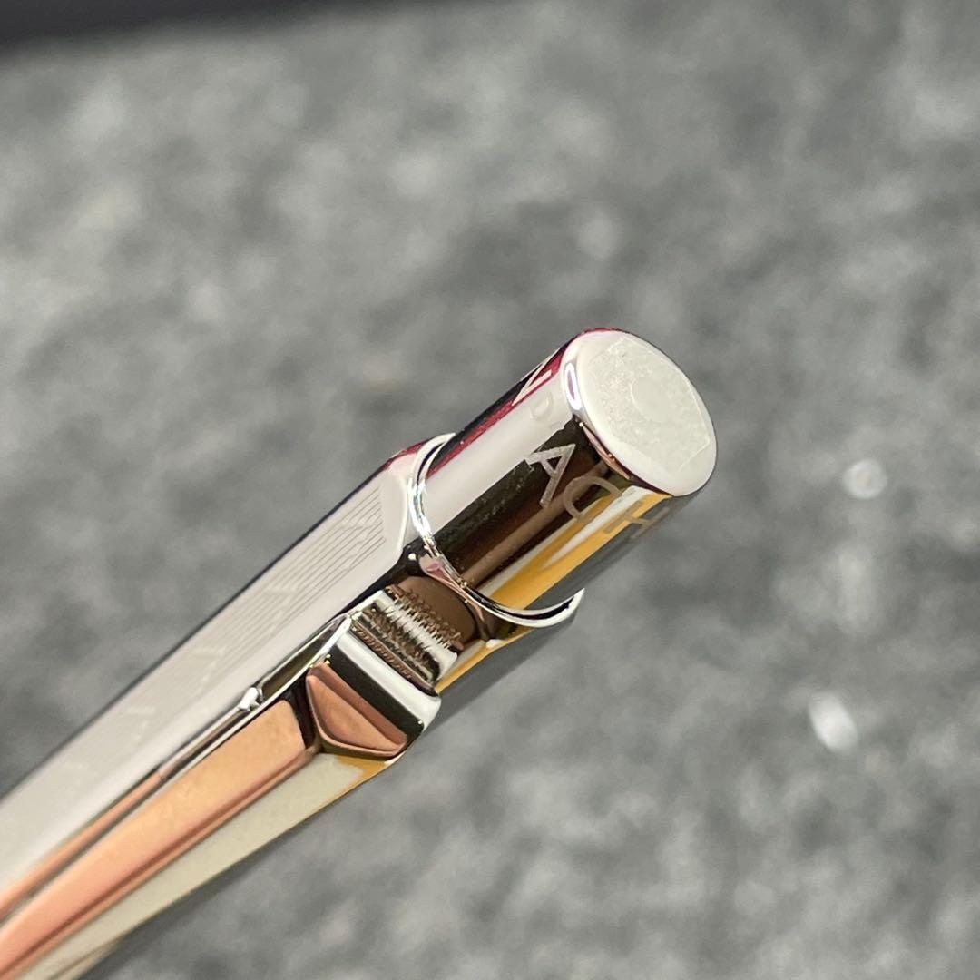 PE1244□カランダッシュ エクリドール シェブロン ノック式ボールペン 美品