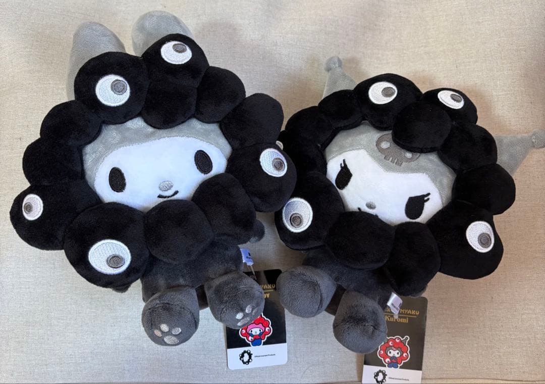 p*t様 ミャクミャク　マイメロ　クロミ　セット　サンリオ　M 黒　メロクロ　ブ