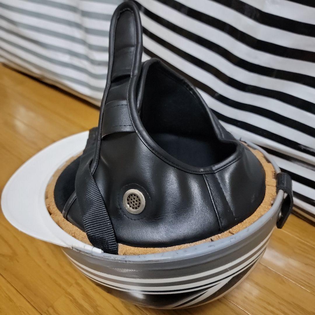 コルク　半ヘル　富士日章　ヘルメット