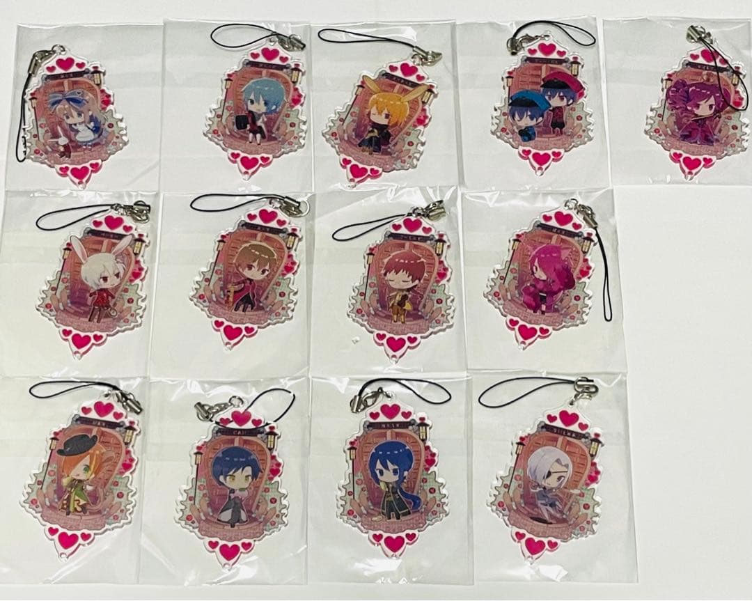 ハートの国のアリス アクリルキーホルダー アクキー 魔法使いとご主人様 他