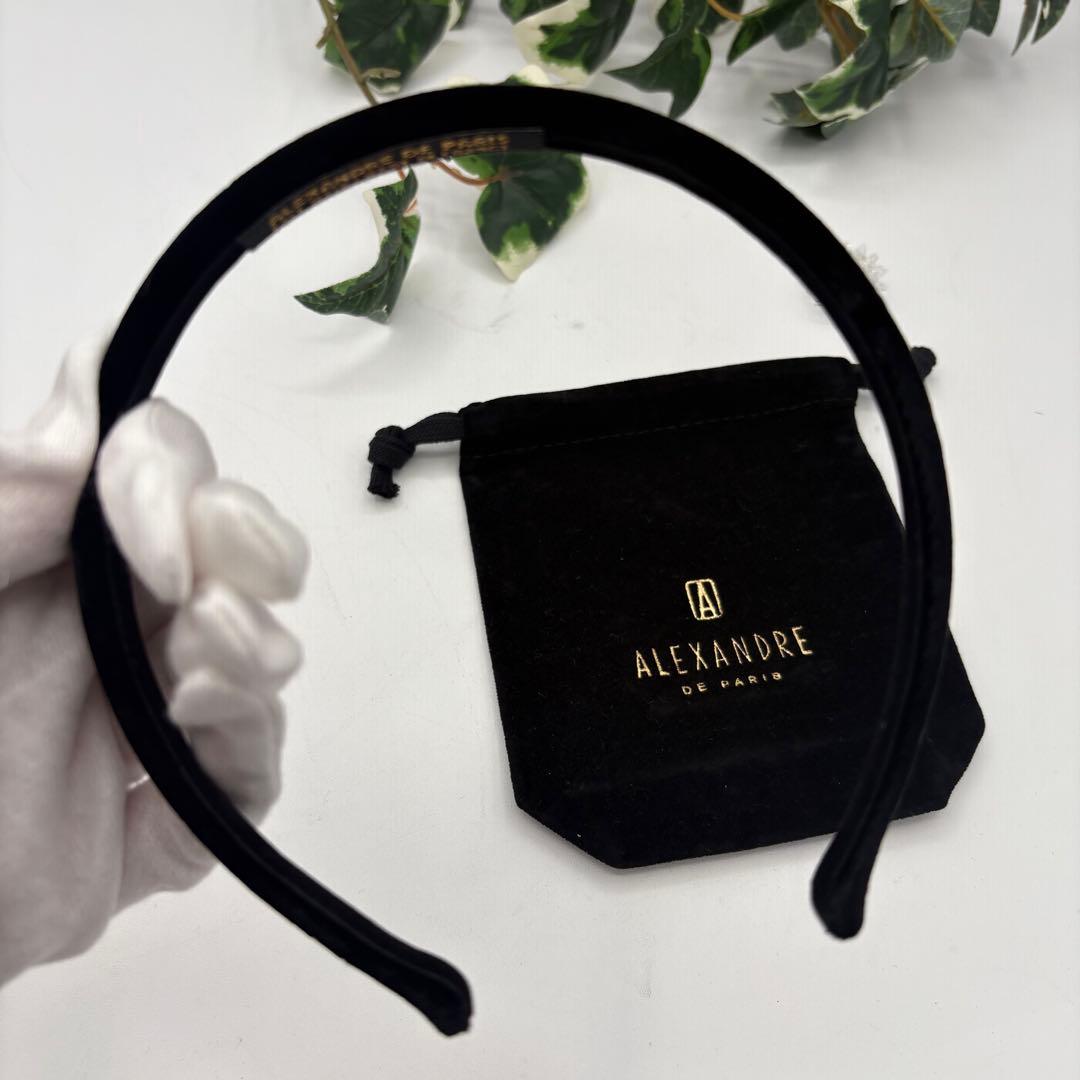 アレクサンドルドゥパリ　ベロア　カチューシャ