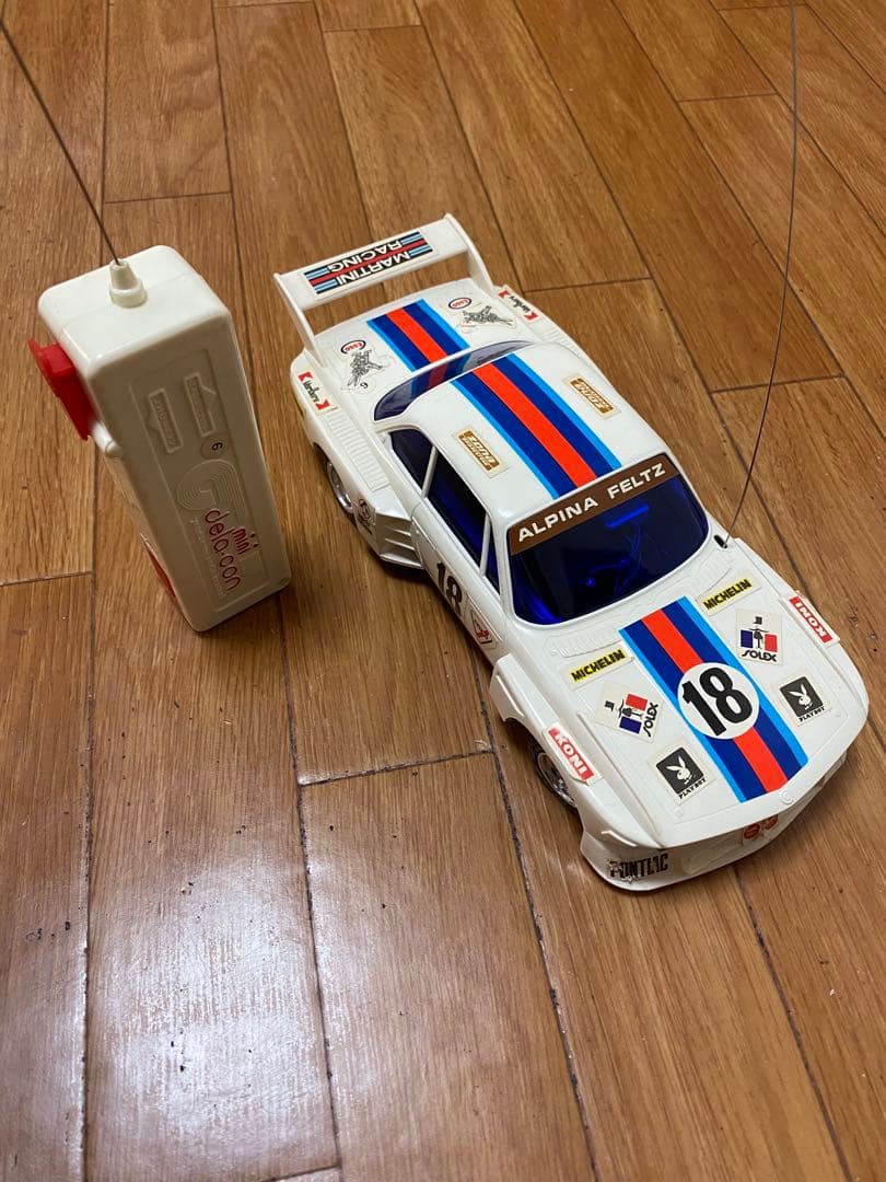 希少！昭和レトロラジコン ウェーブハンターBMW3.5CSL