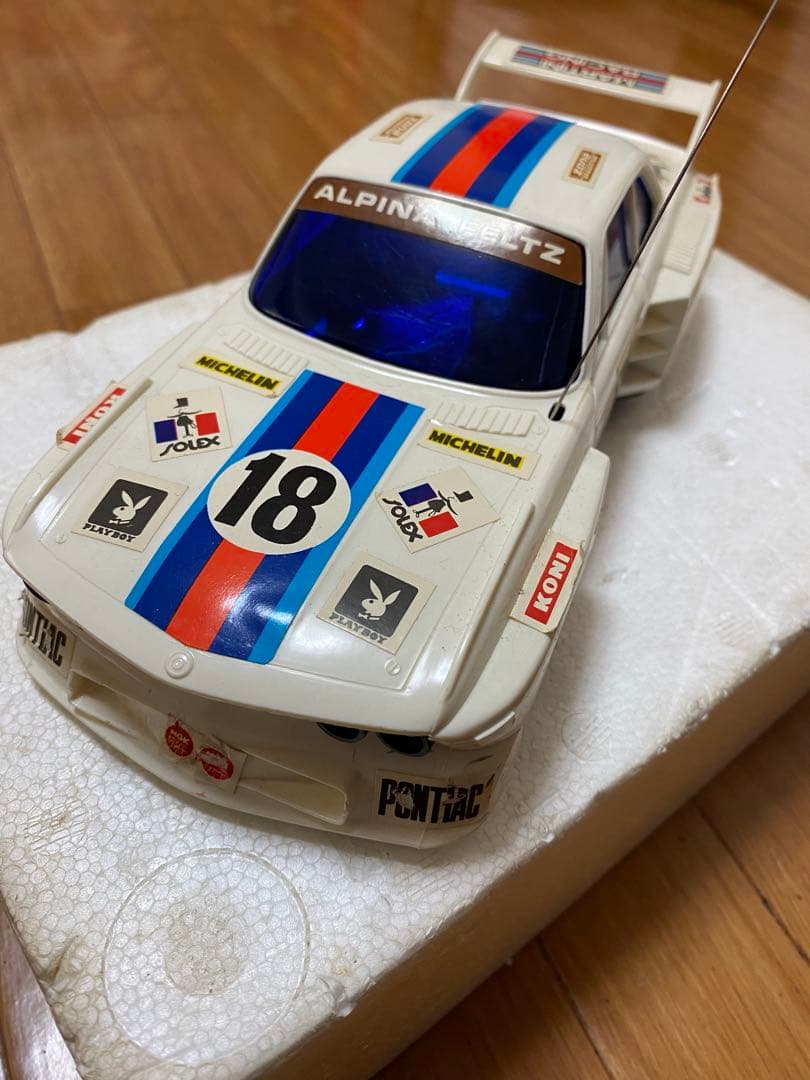 希少！昭和レトロラジコン ウェーブハンターBMW3.5CSL
