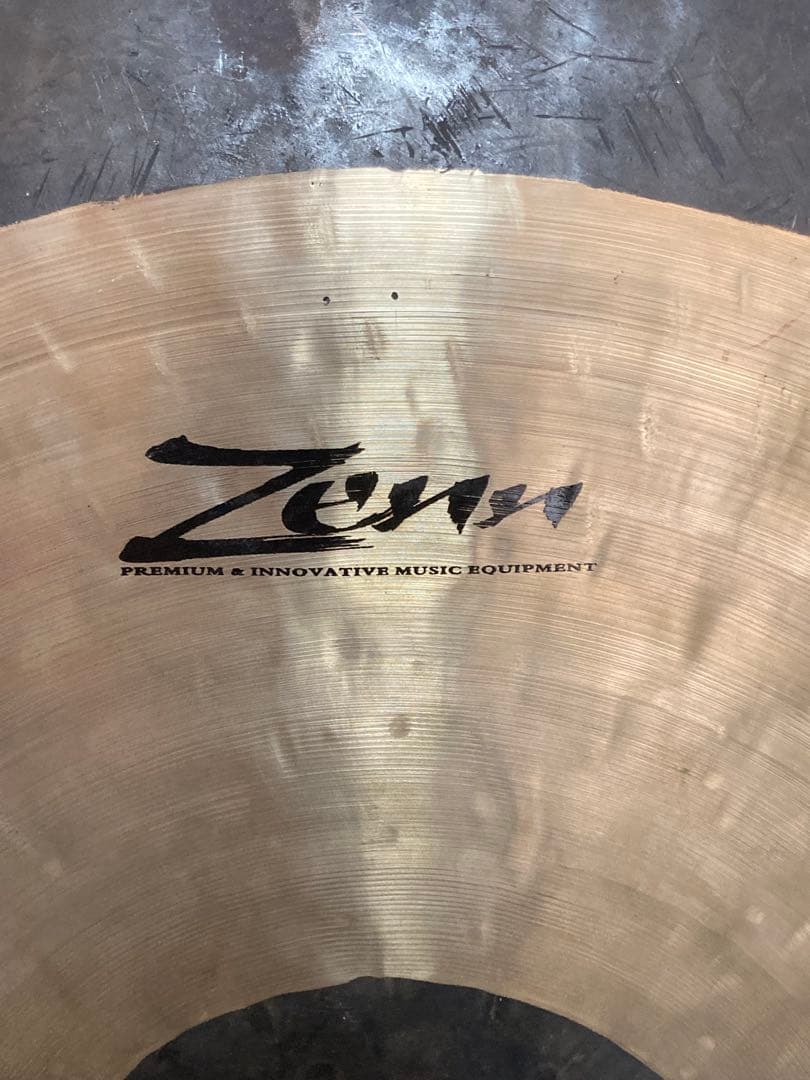 【7/27(日)終了】ゴング 34インチ Zenn ドラ タムタム 銅鑼
