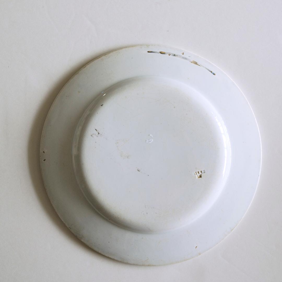 クレイユ窯 シャンソン皿 MON HABIT