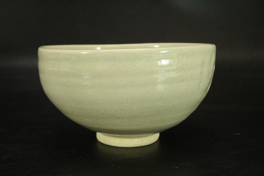 【美品】茶道具 六代高橋道八作 桃山御本 茶碗 共箱(メ1225)