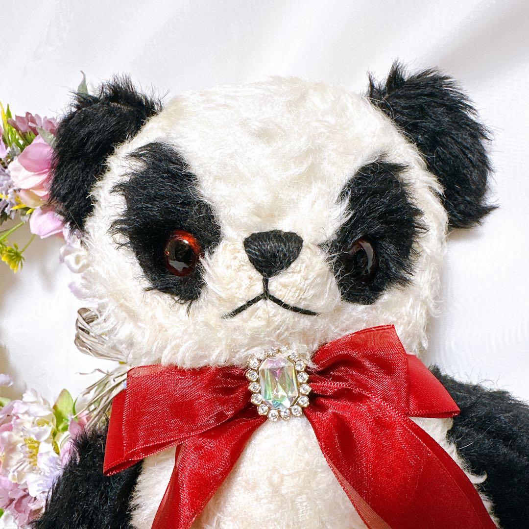 ✨激レア✨❤️ペディグリー❤️アンティークパンダベア　テディベア　アンティークベア