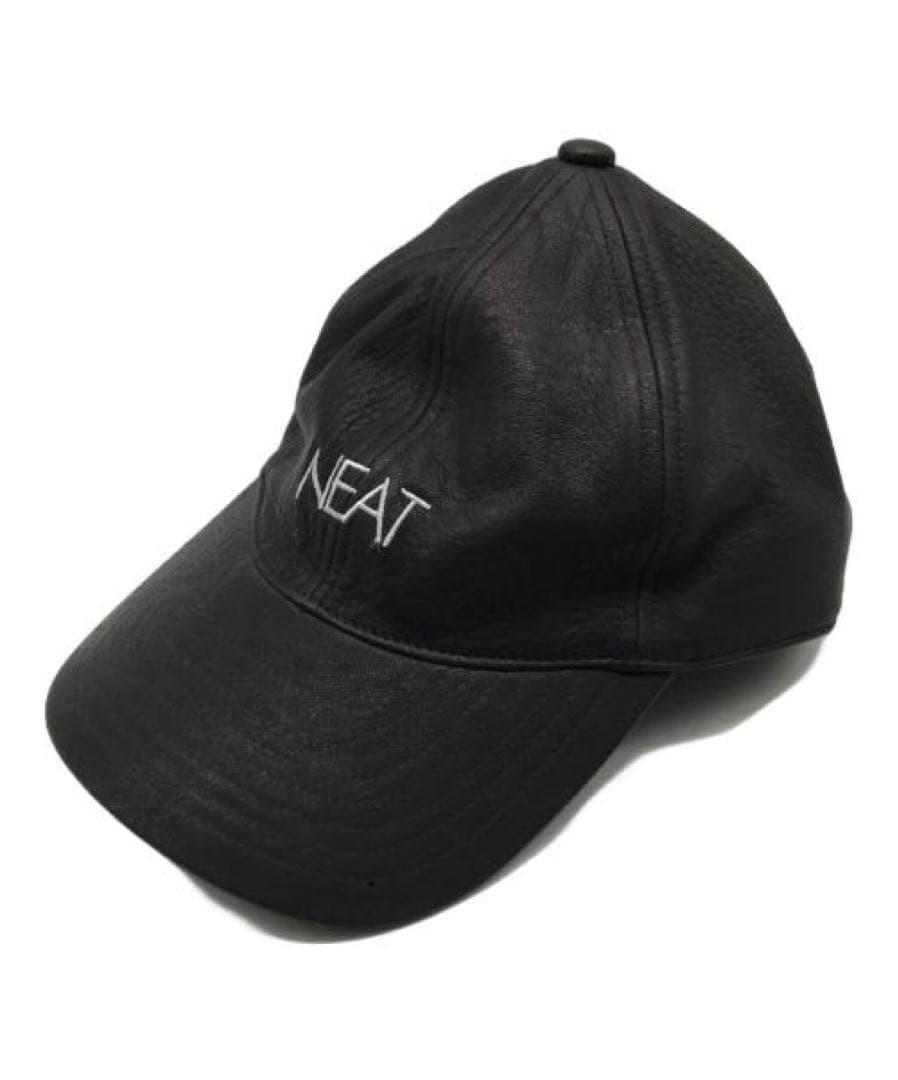 【MM】NEAT レザーキャップ ディアスキン BLACK