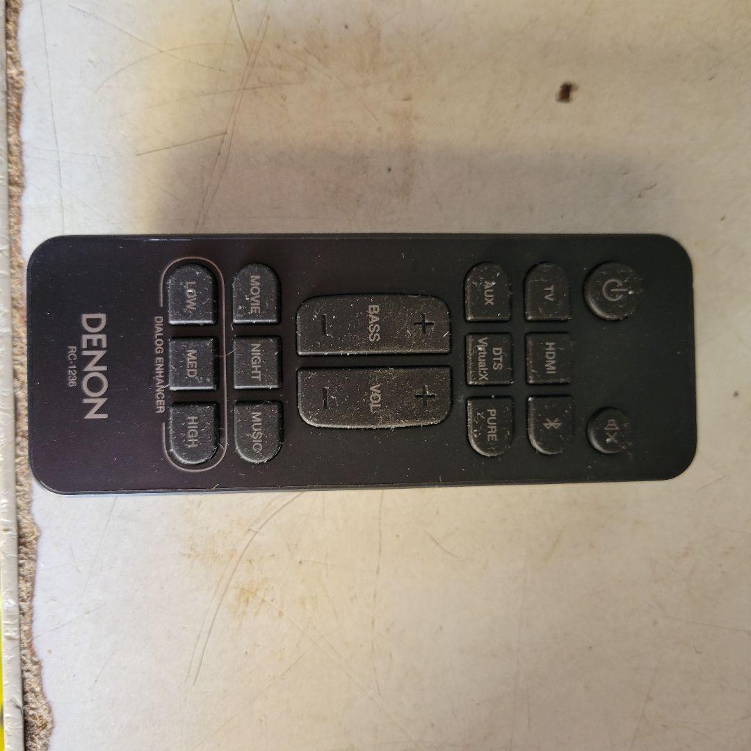 デンオン　サウンドバー　19年製