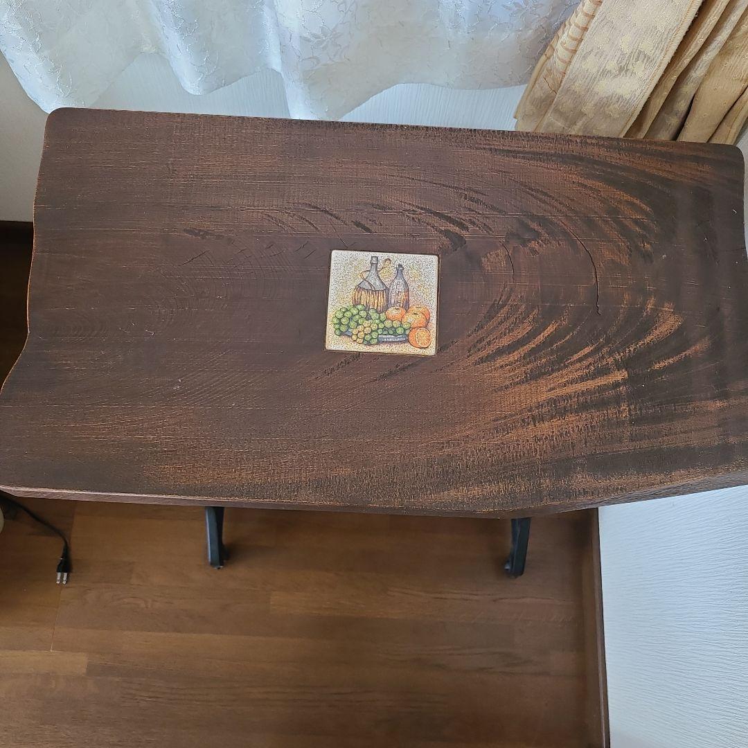 ITOMA ヴィンテージ木製テーブル 鉄製脚