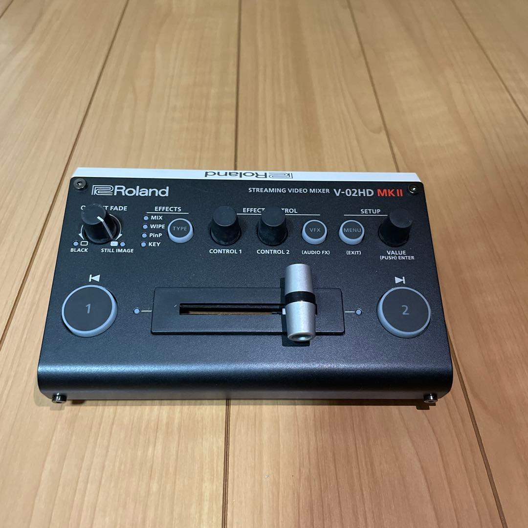 【美品】Roland V-02HD MK II ストリーミングビデオミキサー