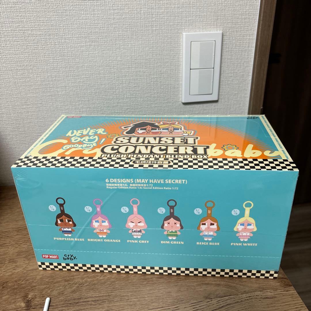 POPMART crybaby SUNSET CONCERT アソートボックス