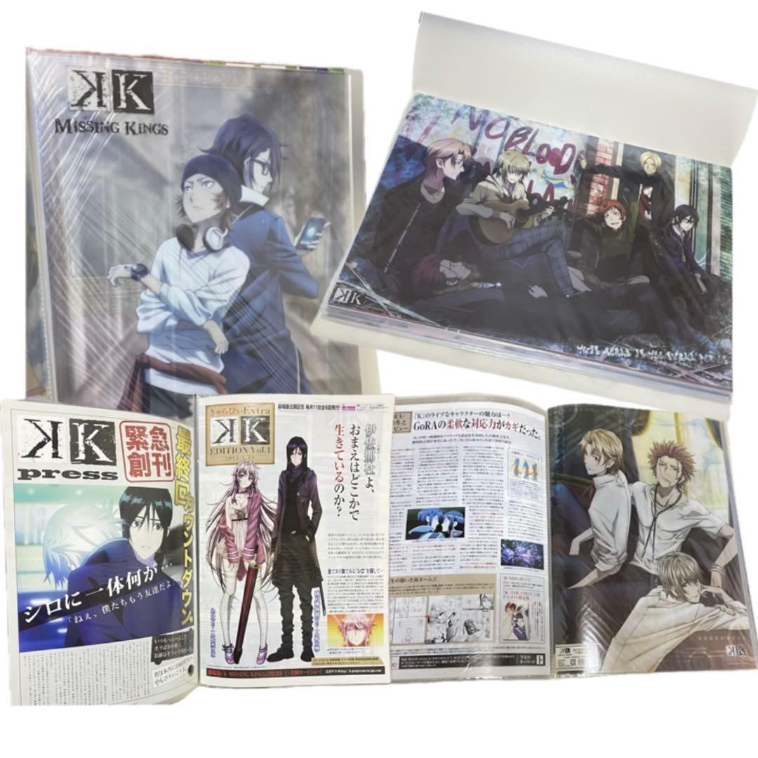 アニメ K クリアポスター クリアファイルその他