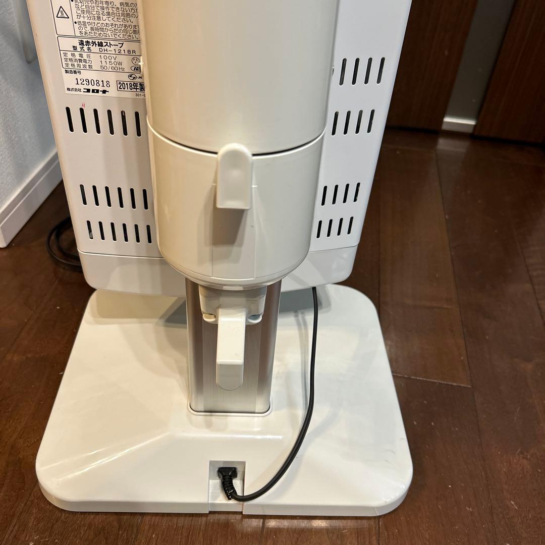 CORONA 遠赤外線電気ストーブ コアヒート DH-1218R