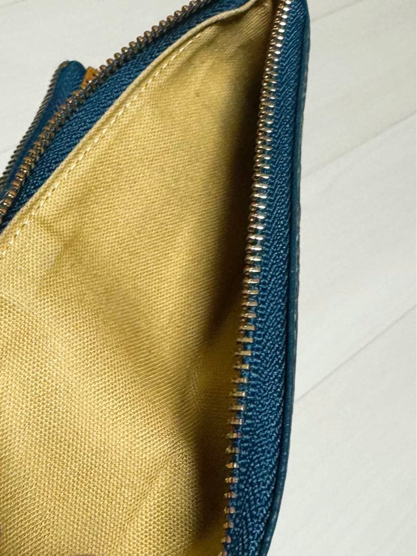 美品！！ルポ　ペンケース　ターコイズブルー