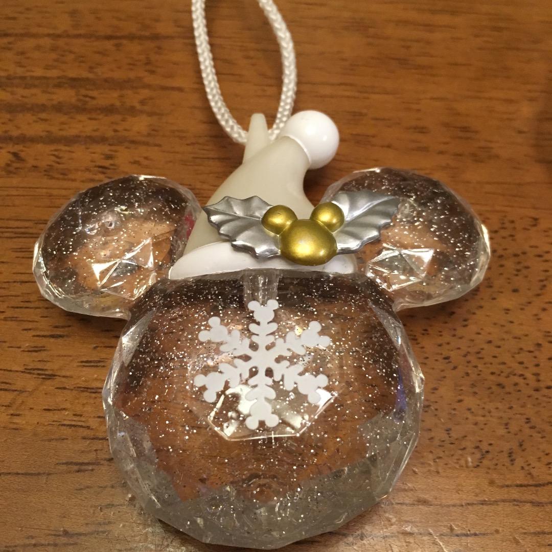 光る ペンダント ディズニー クリスマス ホワイト & ブルーライト