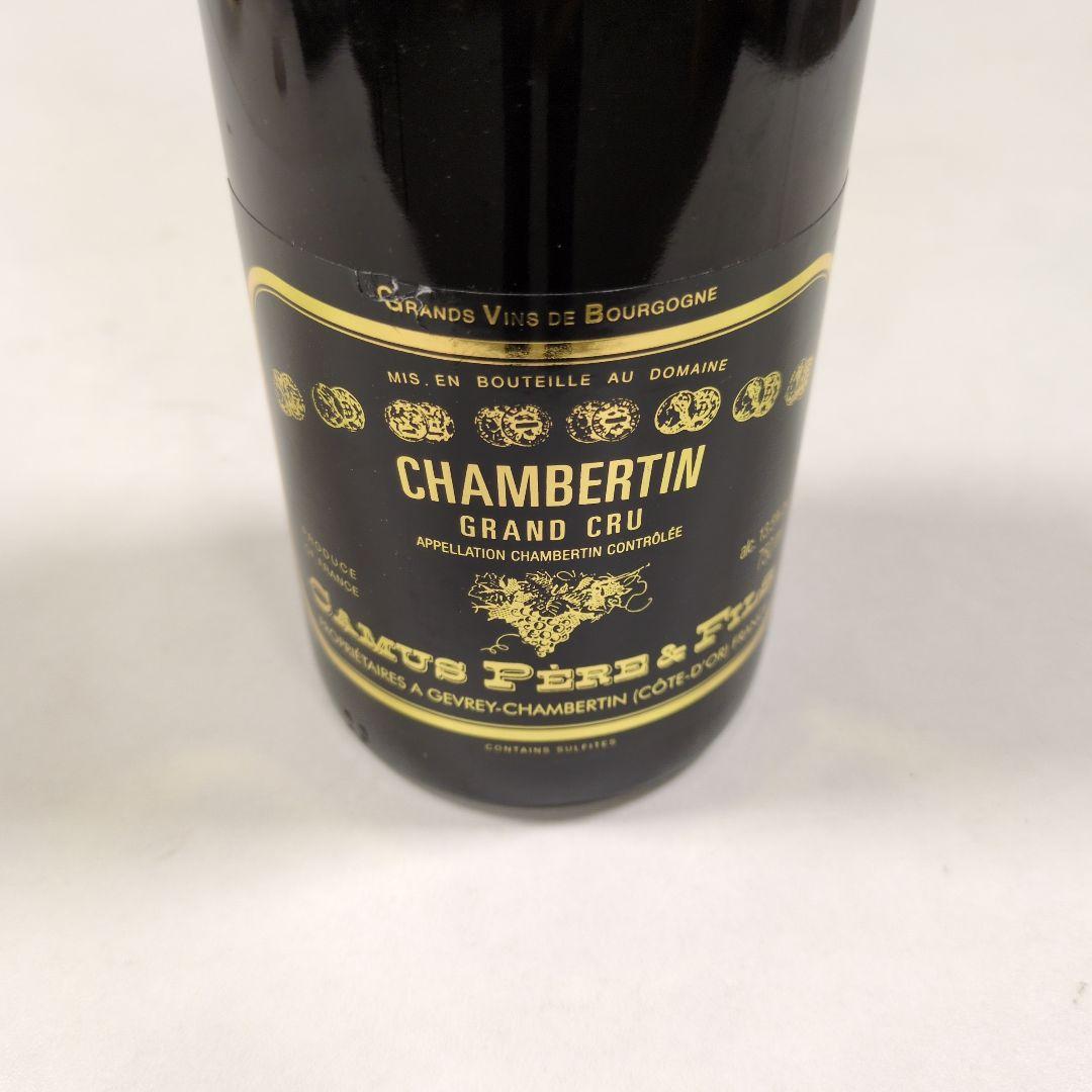 シャンベルタン　ドメーヌ カミュ ペール エ フィス　2008　750ml　赤