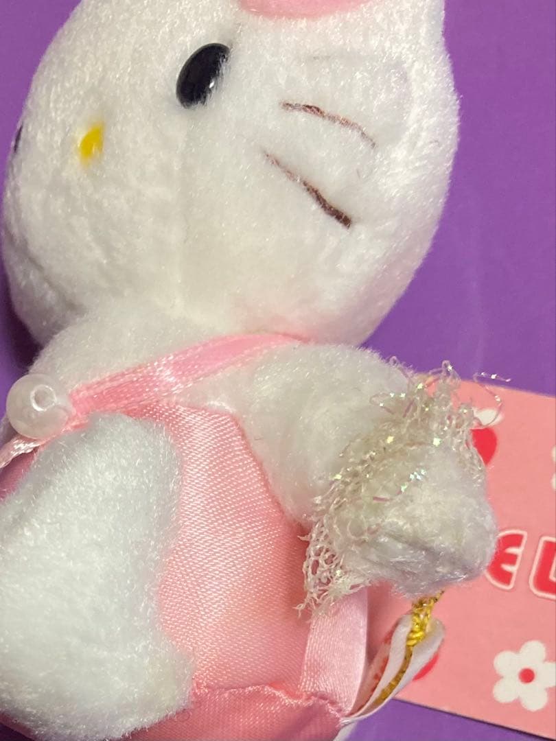 サンリオ　ハローキティ　キティ　マスコット　キーホルダー　バニー　希少品　当時物