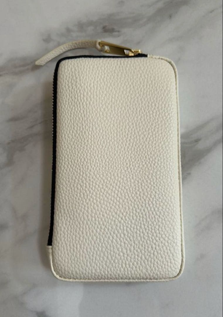 BANDOLIERバンドリヤー エキスパンデッド ホワイト ポーチ