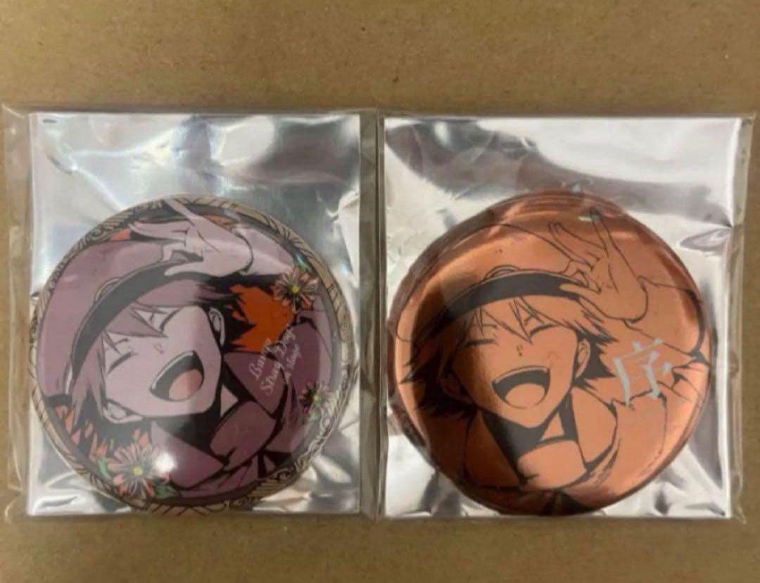 文豪ストレイドッグス 文スト 江戸川乱歩 缶バッジ メタル 序