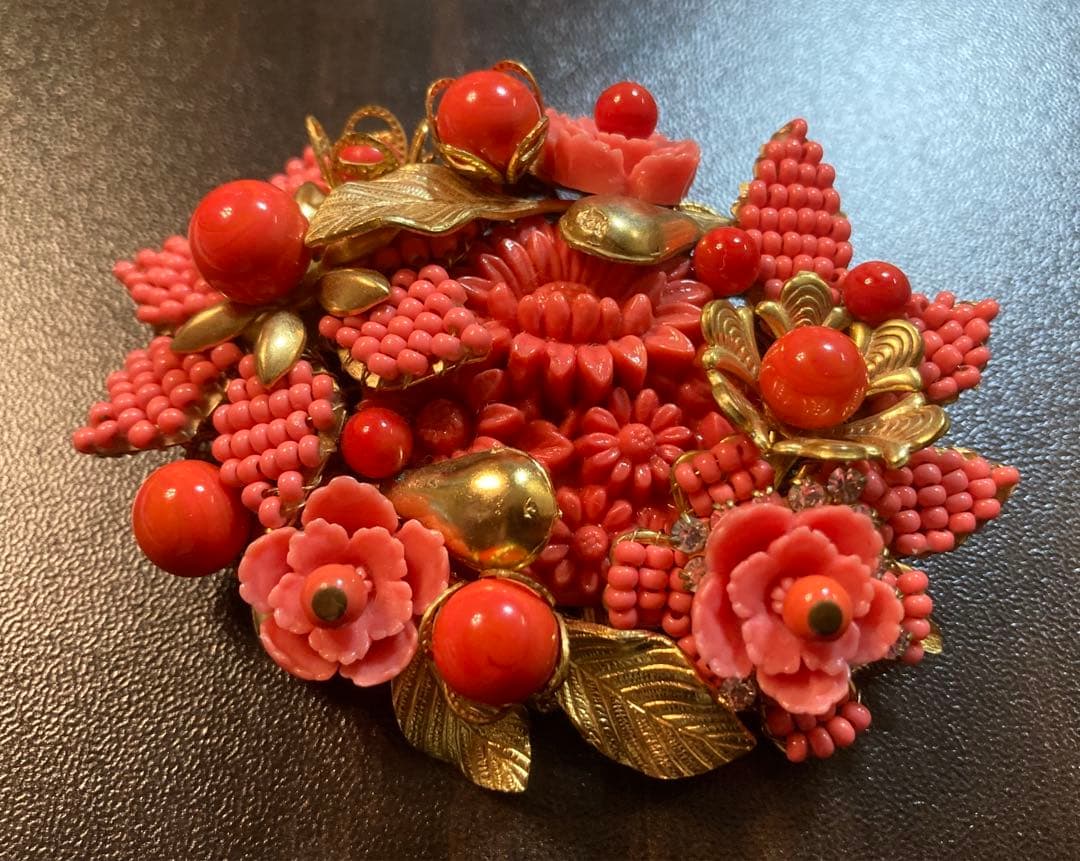 アンティーク　ブローチ　STANLEY HAGLER スタンレーハグラー