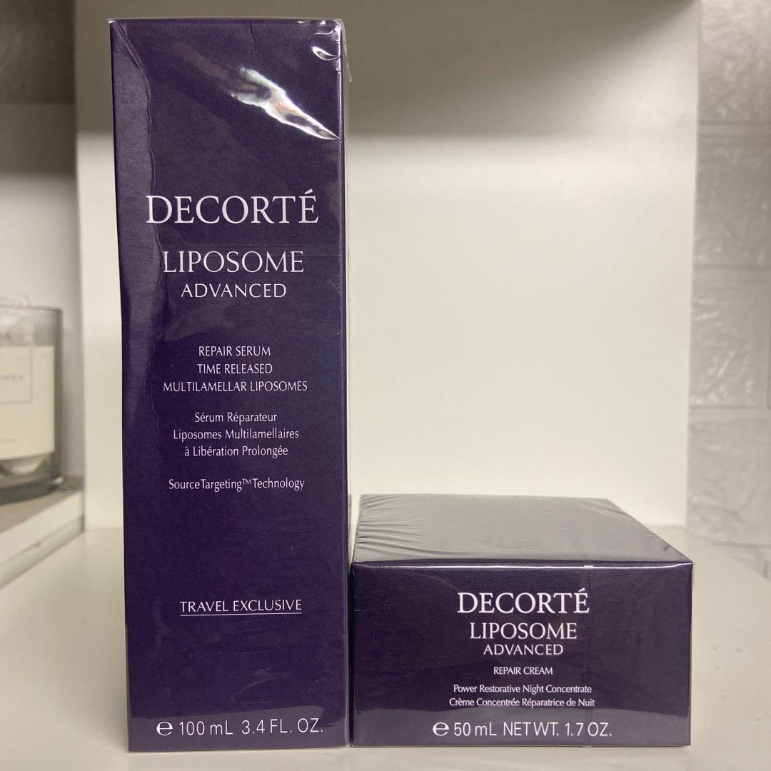 【新品未使用】コスメデコルテ リポソーム アドバンスト リペアクリーム+セラム