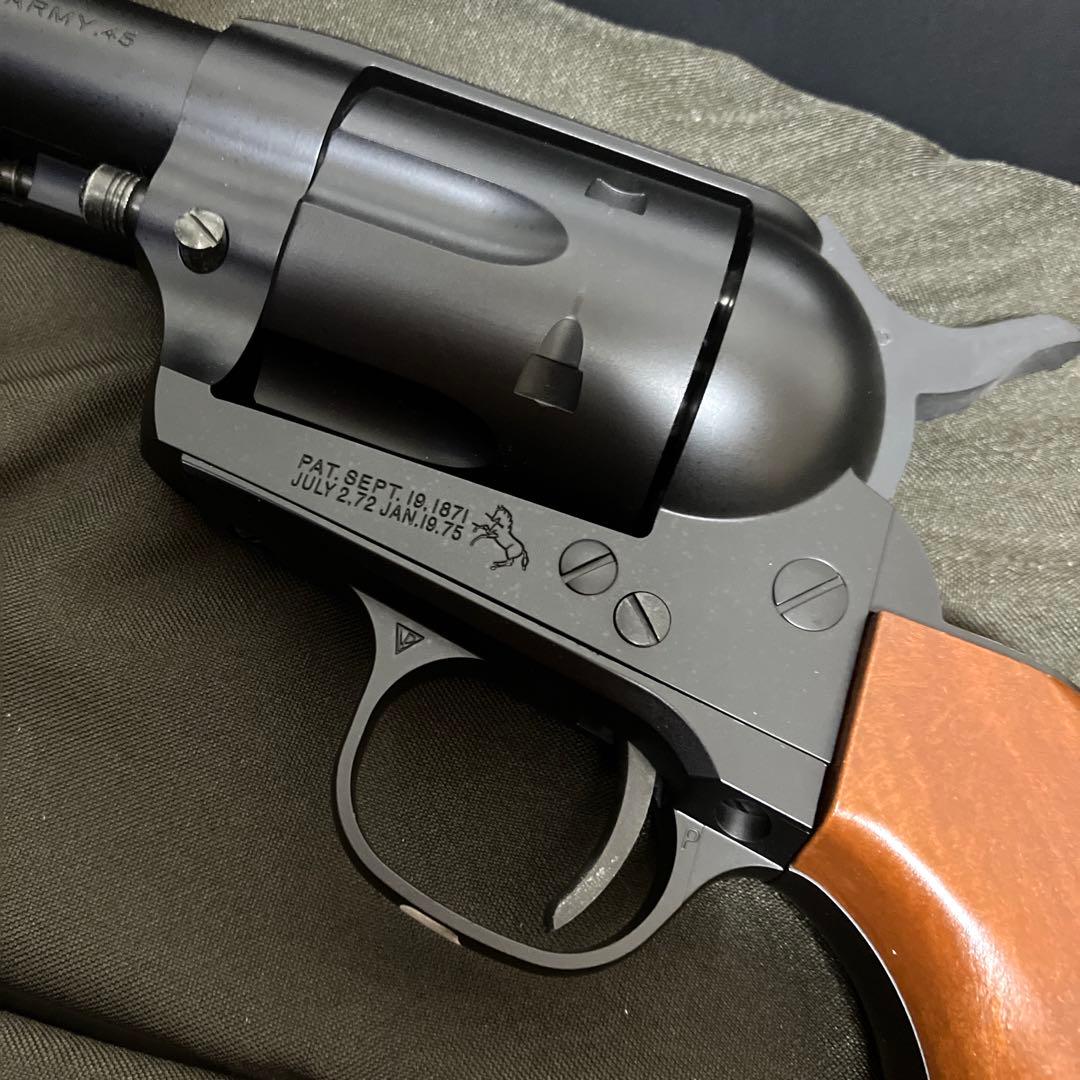 SAA.45 シビリアン 4 3/4インチ ブラック【エアーリボルバー プロ】