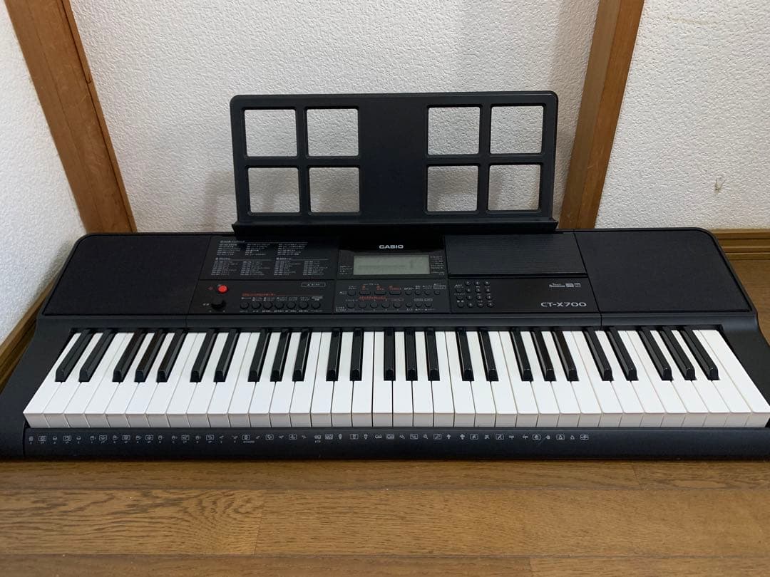 CASIO CT-X700 電子キーボード 61鍵 ペダル付き