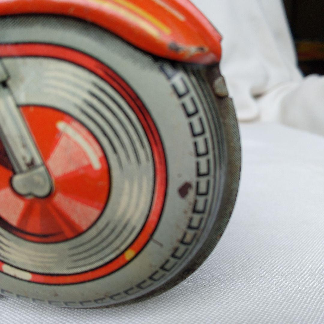 アメリカ占領下ドイツ製 ブリキ オートバイ バイク レトロ ビンテージ 古い