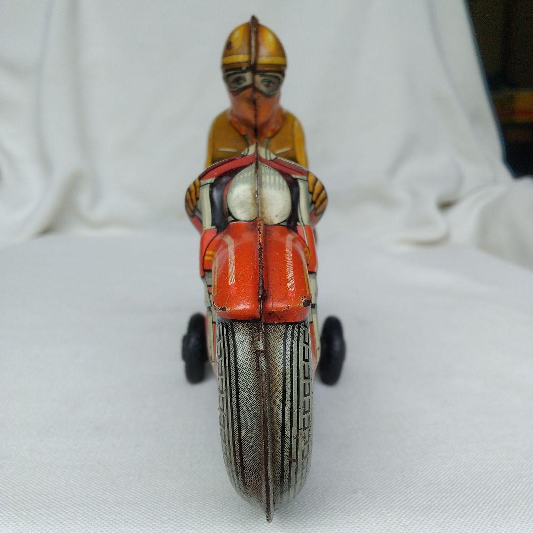 アメリカ占領下ドイツ製 ブリキ オートバイ バイク レトロ ビンテージ 古い