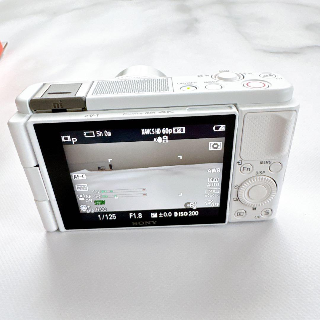 【ほぼ未使用】SONY VLOGCAM ZV-1G シューティンググリップキット