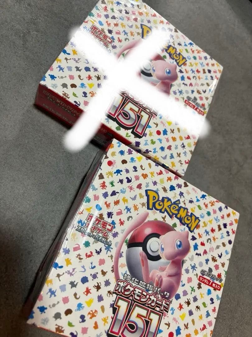 ポケモンカード151 1BOXシュリンク付き未開封