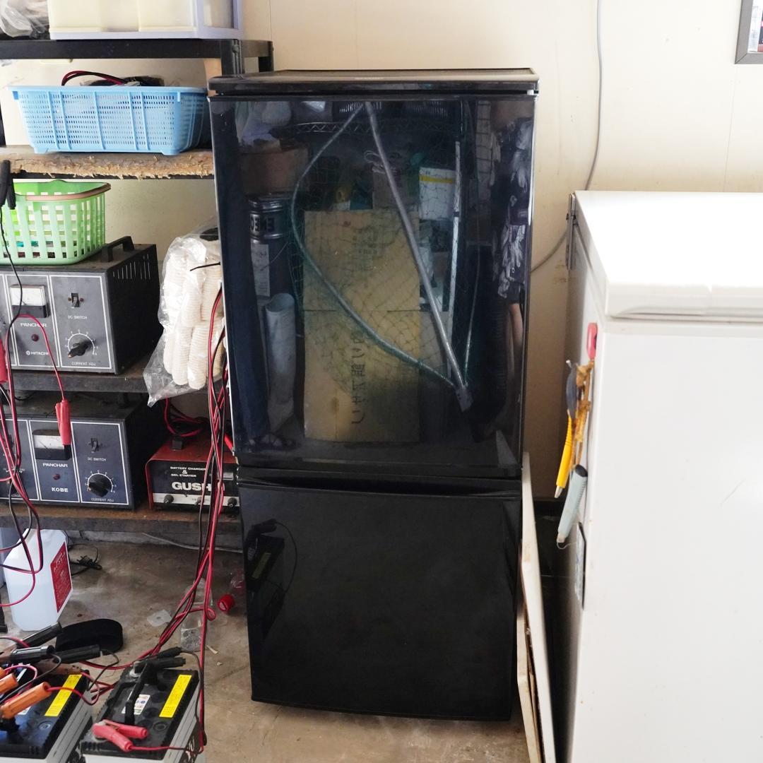 シャープ 冷蔵庫 SJ-14Y-B 　137L　つけかえどっちもドア