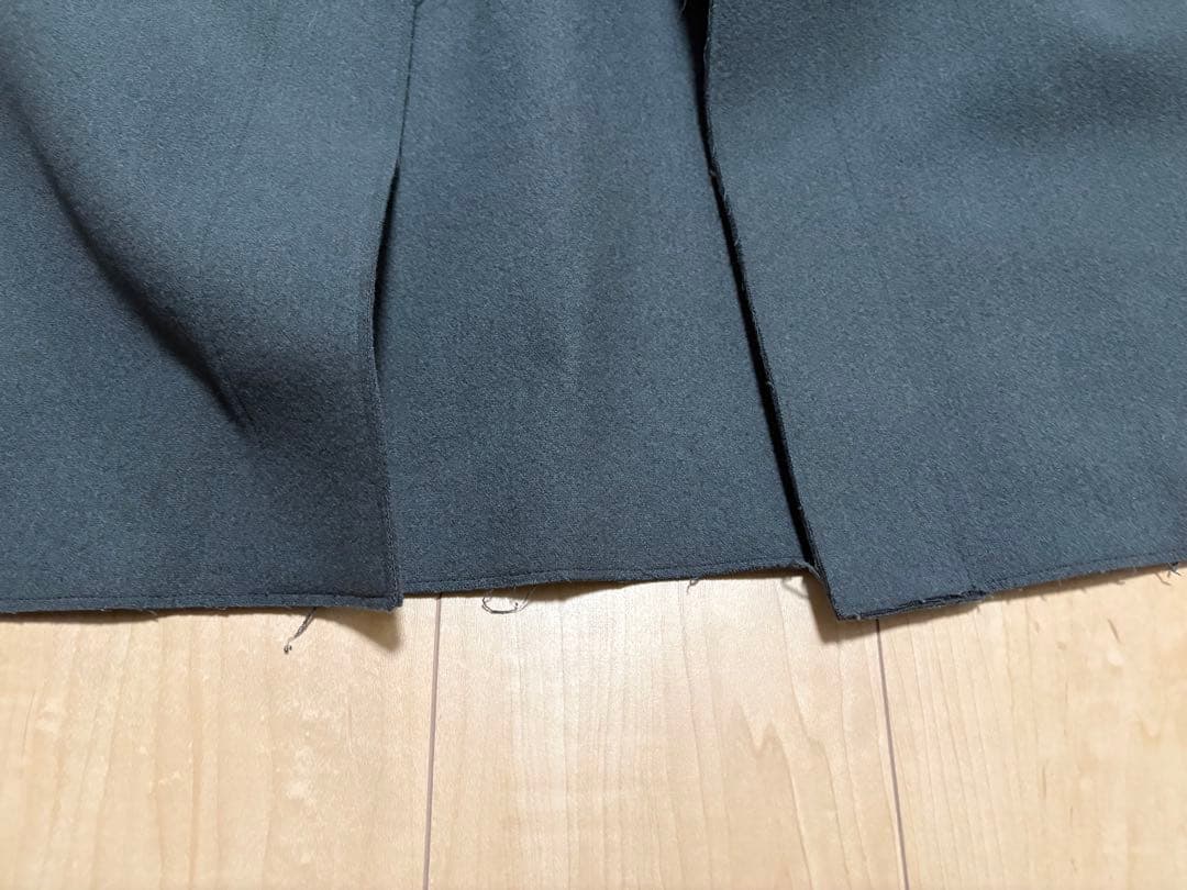 ハイク　HYKE melton hooded work coat