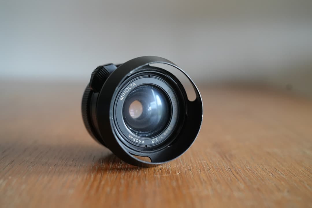 ライカCLロッコール28mm f2.8 Canon 35mm f２&ファインダー