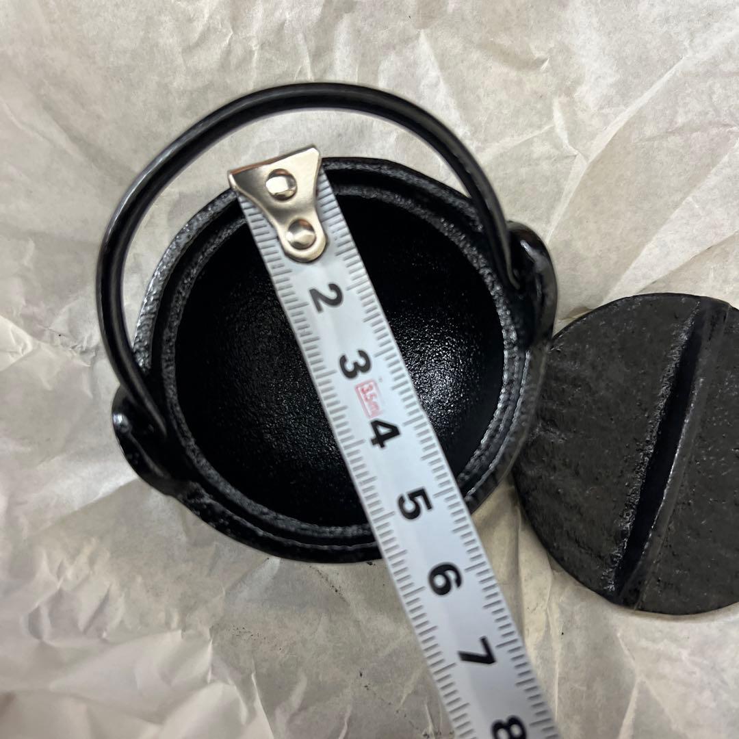 新品　未使用　囲炉裏大　南部鉄器　いろり　置物　インテリア　装飾品