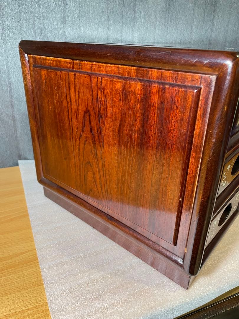 中国美術 螺鈿細工 引き出し　収納