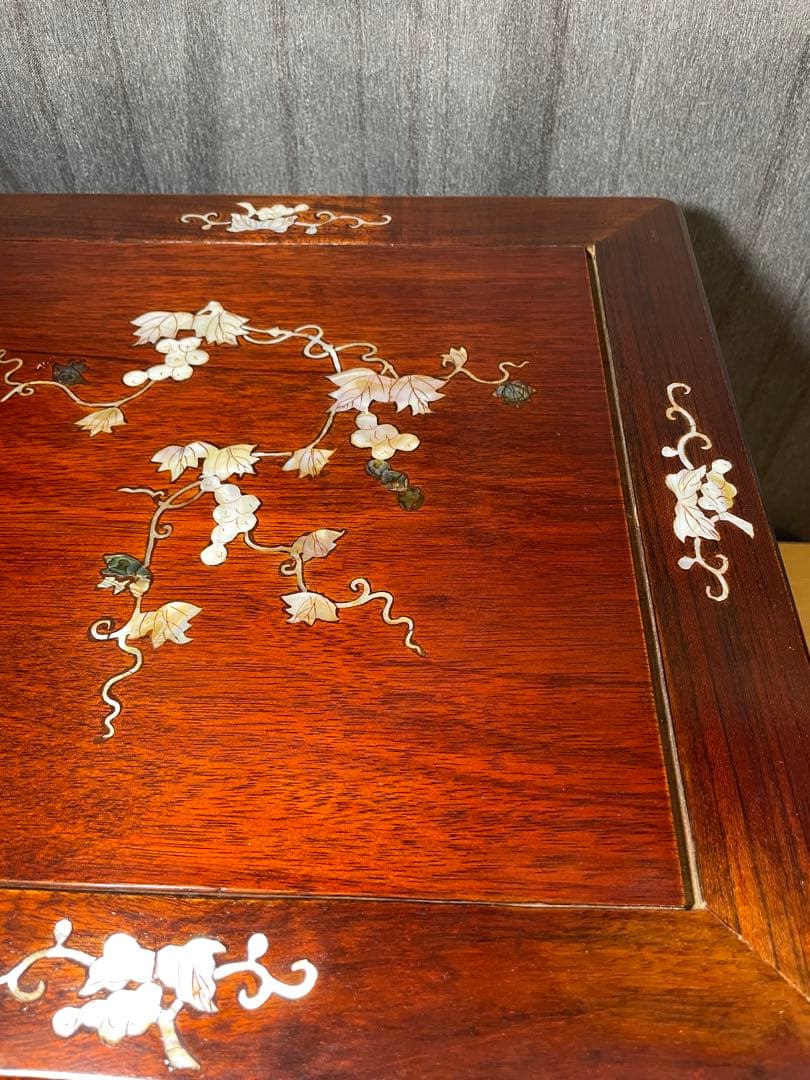 中国美術 螺鈿細工 引き出し　収納