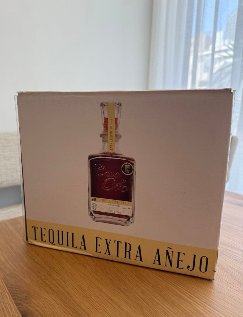 新品6本入り‼️Cava de Oro✨TEQUILA EXTRA ANEJO