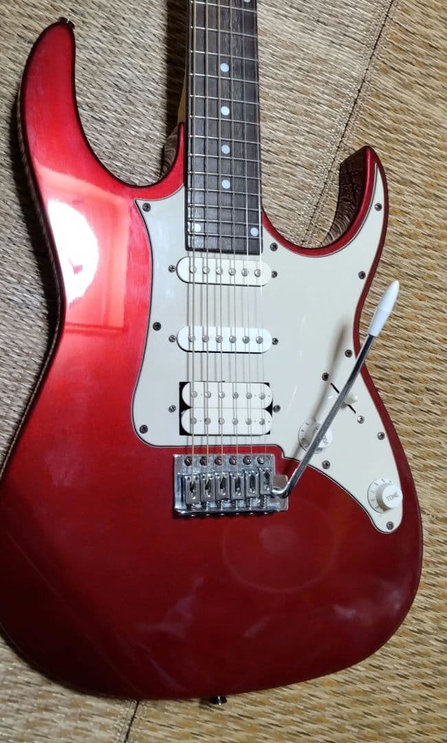 Photo Genic エレキギター 赤 ボディ